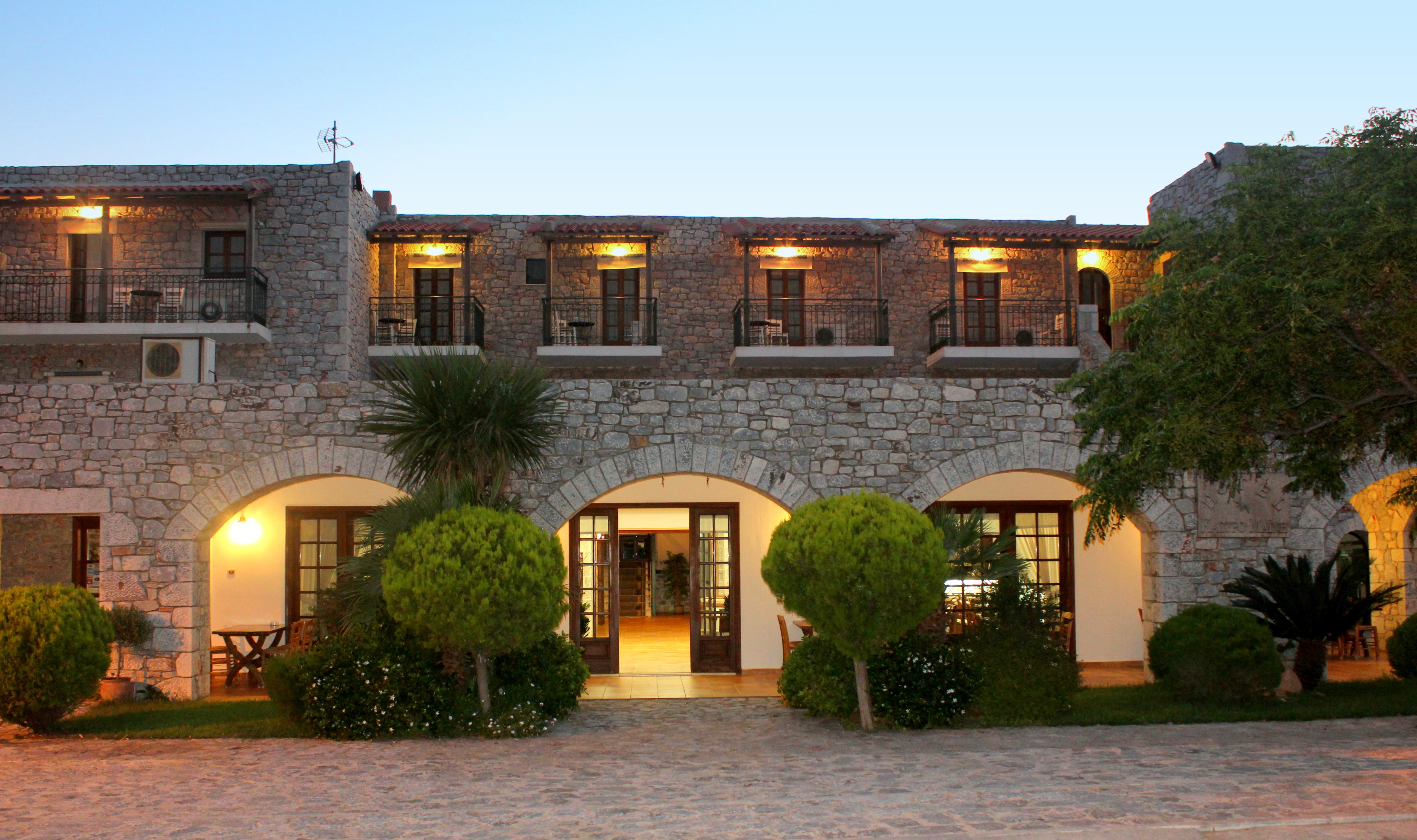 Kastro Maini Otel Areopoli Dış mekan fotoğraf